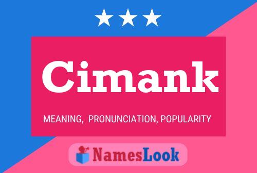 ملصق اسم Cimank