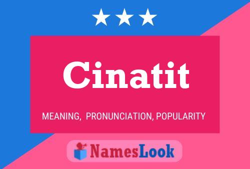 ملصق اسم Cinatit