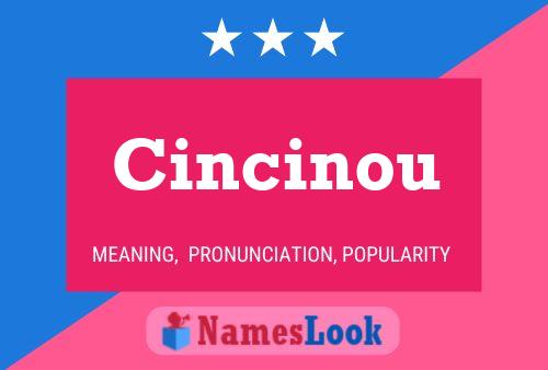 ملصق اسم Cincinou