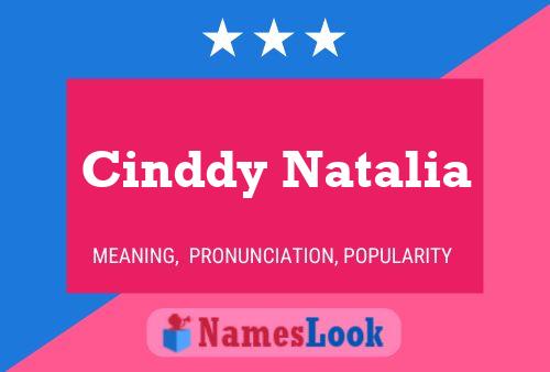 ملصق اسم Cinddy Natalia