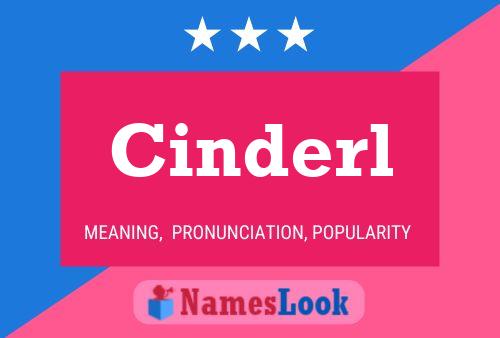 ملصق اسم Cinderl