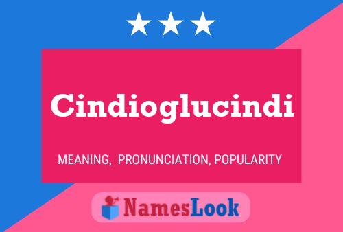 ملصق اسم Cindioglucindi