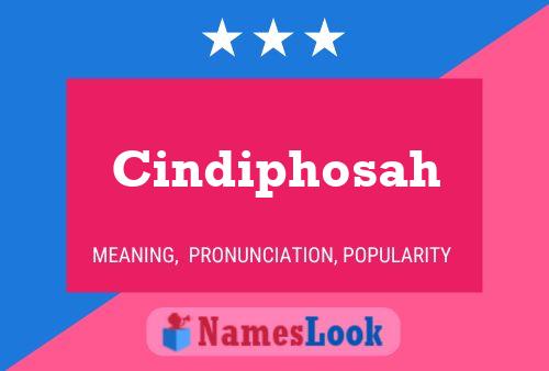 ملصق اسم Cindiphosah