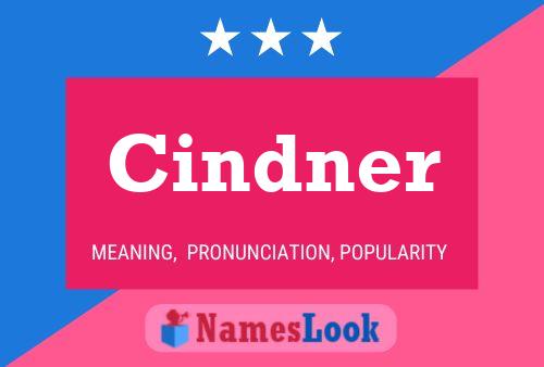 ملصق اسم Cindner