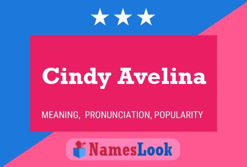 ملصق اسم Cindy Avelina