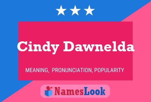 ملصق اسم Cindy Dawnelda