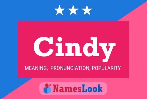 ملصق اسم Cindy