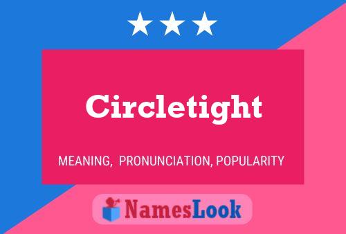 ملصق اسم Circletight