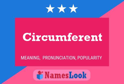 ملصق اسم Circumferent