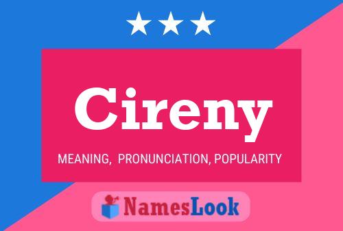 ملصق اسم Cireny