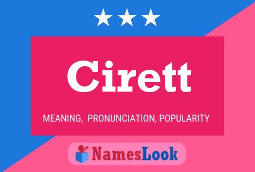 ملصق اسم Cirett