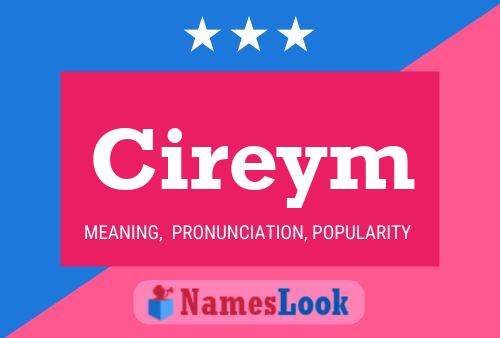 ملصق اسم Cireym