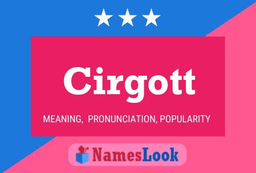 ملصق اسم Cirgott