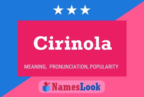 ملصق اسم Cirinola