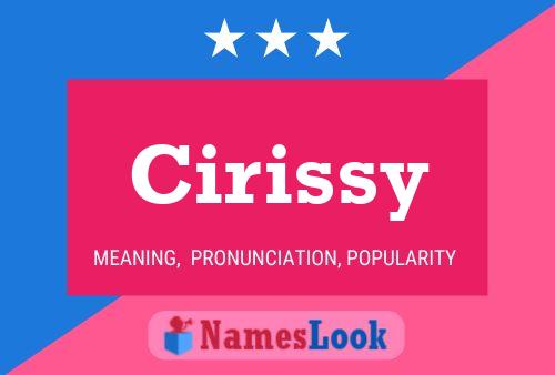 ملصق اسم Cirissy