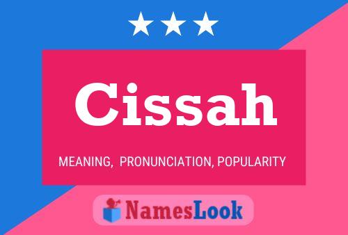 ملصق اسم Cissah