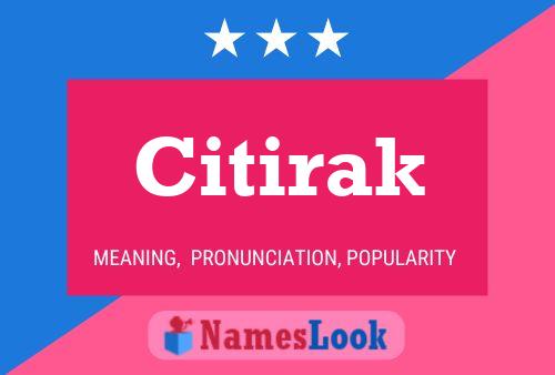 ملصق اسم Citirak