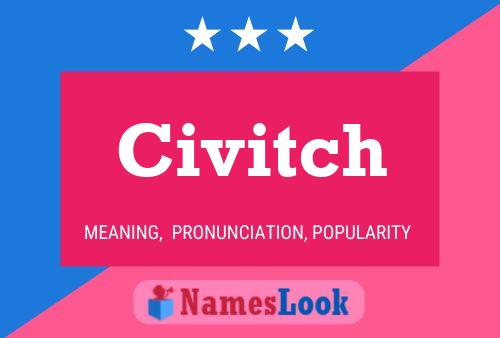 ملصق اسم Civitch