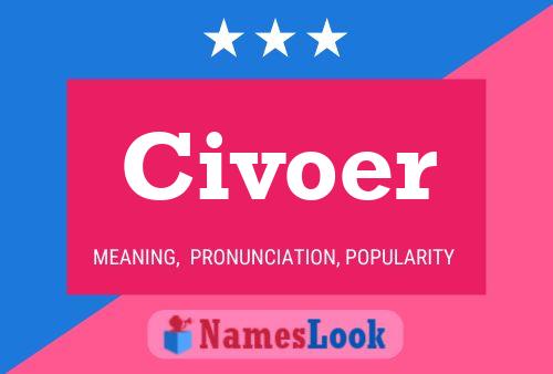 ملصق اسم Civoer