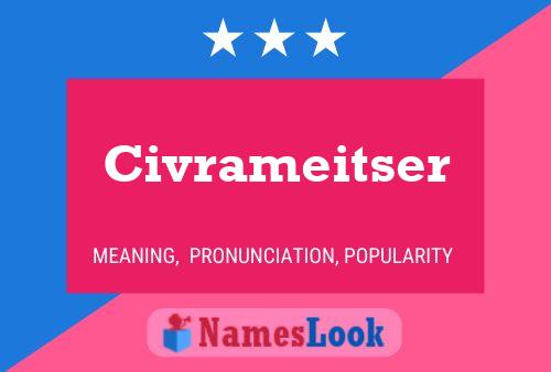 ملصق اسم Civrameitser