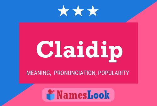 ملصق اسم Claidip