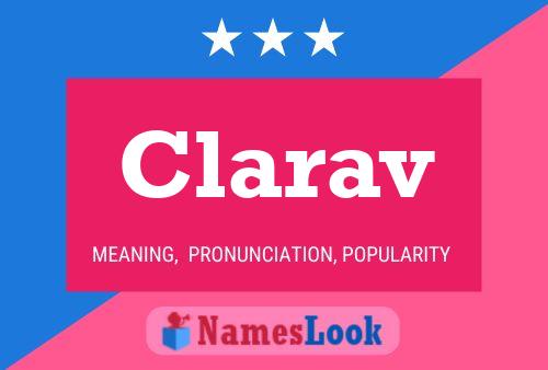 ملصق اسم Clarav