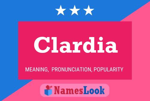 ملصق اسم Clardia