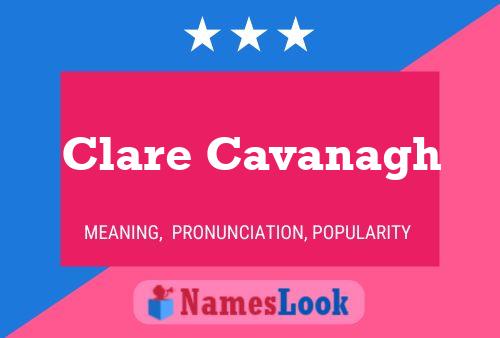 ملصق اسم Clare Cavanagh