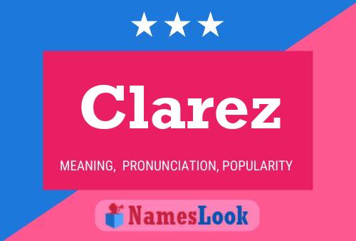 ملصق اسم Clarez