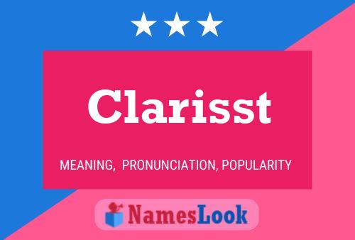 ملصق اسم Clarisst