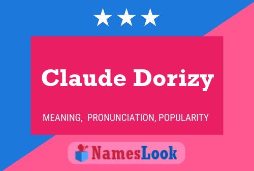 ملصق اسم Claude Dorizy