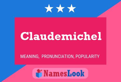 ملصق اسم Claudemichel