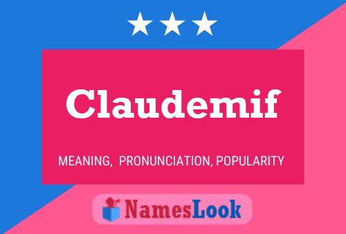 ملصق اسم Claudemif