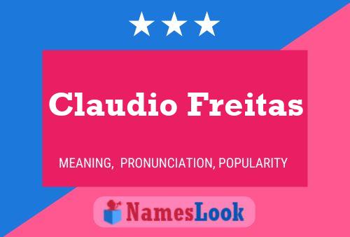 ملصق اسم Claudio Freitas