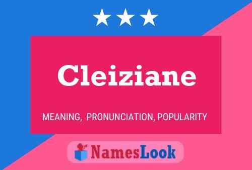 ملصق اسم Cleiziane