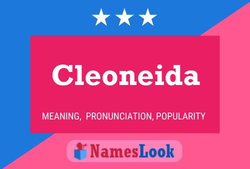 ملصق اسم Cleoneida