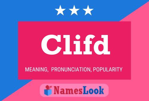 ملصق اسم Clifd