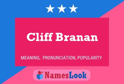 ملصق اسم Cliff Branan