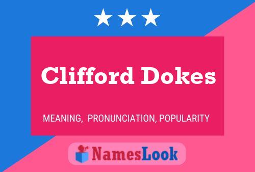 ملصق اسم Clifford Dokes