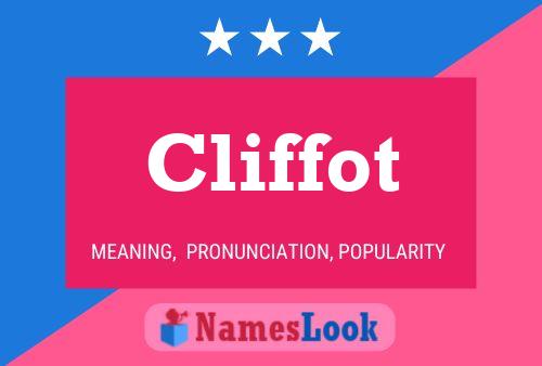 ملصق اسم Cliffot