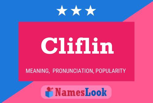 ملصق اسم Cliflin