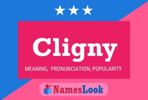 ملصق اسم Cligny