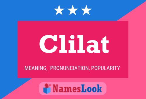 ملصق اسم Clilat