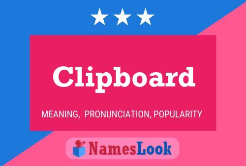 ملصق اسم Clipboard