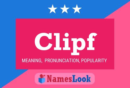 ملصق اسم Clipf