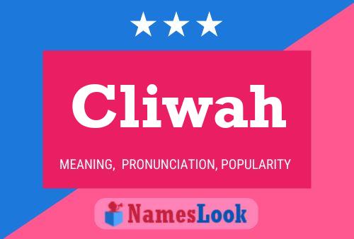 ملصق اسم Cliwah