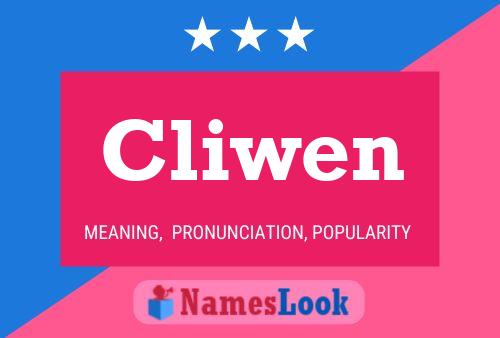 ملصق اسم Cliwen