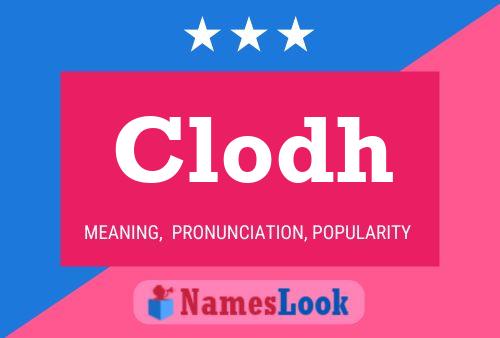 ملصق اسم Clodh