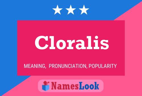 ملصق اسم Cloralis