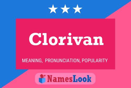 ملصق اسم Clorivan